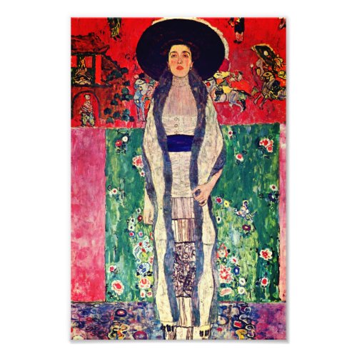 Gustav Klimt Portrait of Adele Bloch_Bauer II Photo Print