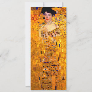 Gustav Klimt Portrait of Adele Bloch Bauer Invitation