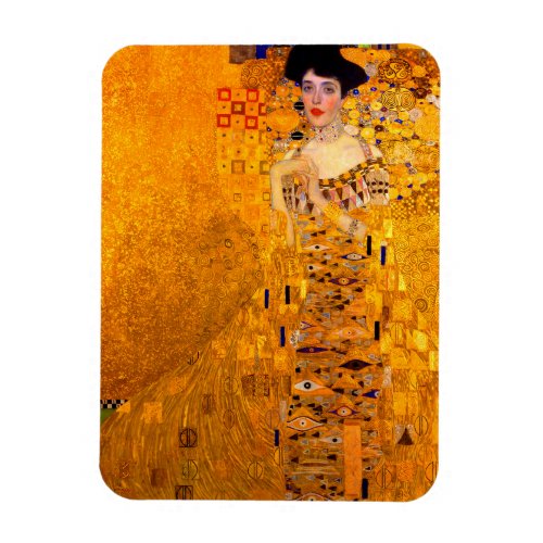 Gustav Klimt Portrait of Adele Bloch Bauer Magnet