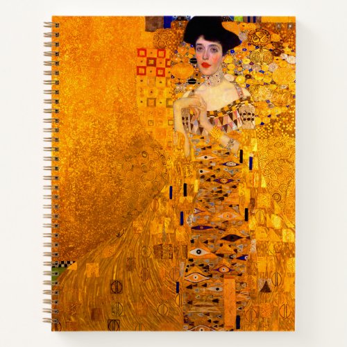 Gustav Klimt Portrait of Adele Bloch Bauer Notebook
