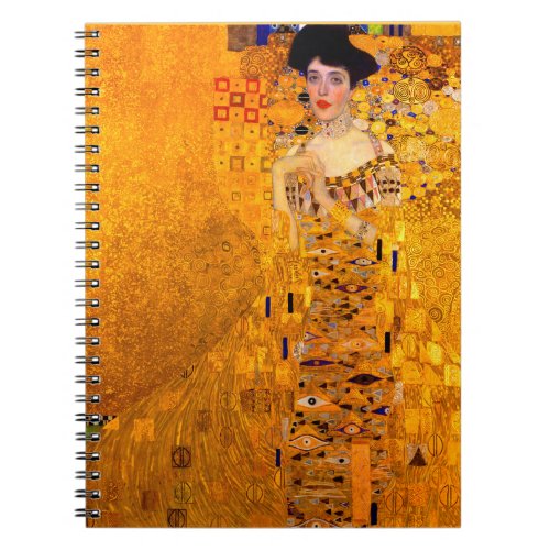 Gustav Klimt Portrait of Adele Bloch Bauer Notebook