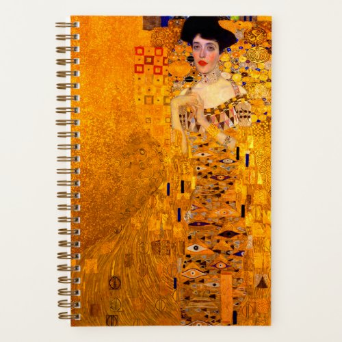 Gustav Klimt Portrait of Adele Bloch Bauer Notebook