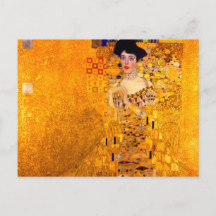 Gustav Klimt Portrait of Adele Bloch Bauer Postcard
