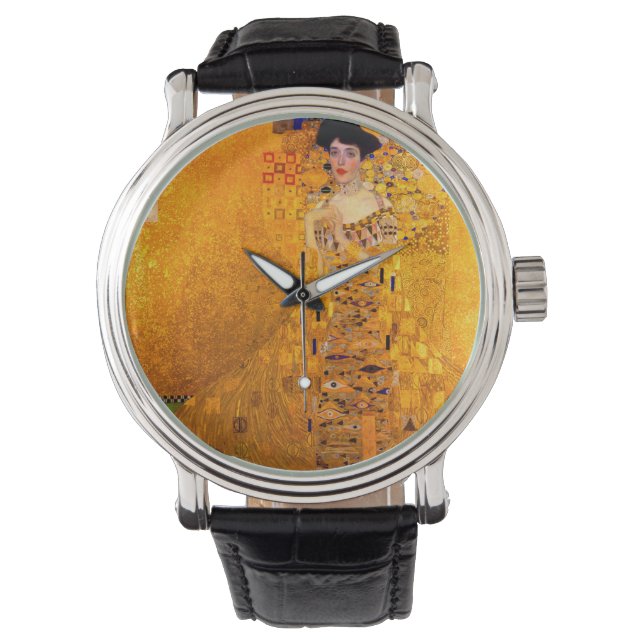 Gustav Klimt Portrait of Adele Bloch Bauer Watch (Front)