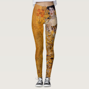 Gustav Klimt Portrait of Adele GalleryHD Vintage Leggings