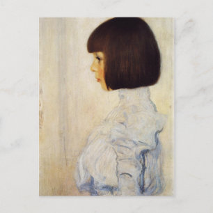 Gustav Klimt Portrait of Helene Klimt Postcard