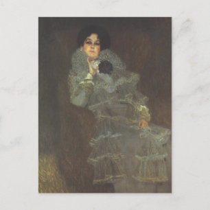Gustav Klimt- Portrait of Marie Henneberg Postcard