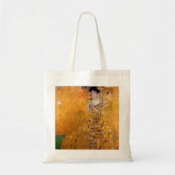 Gustav Klimt Portrait Tote Bag by encore_arts at Zazzle