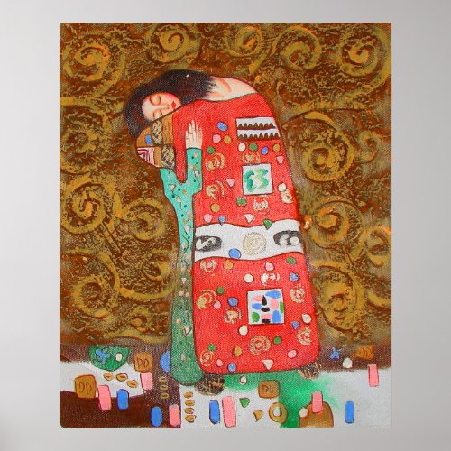 Gustav Klimt Poster  Armour Love