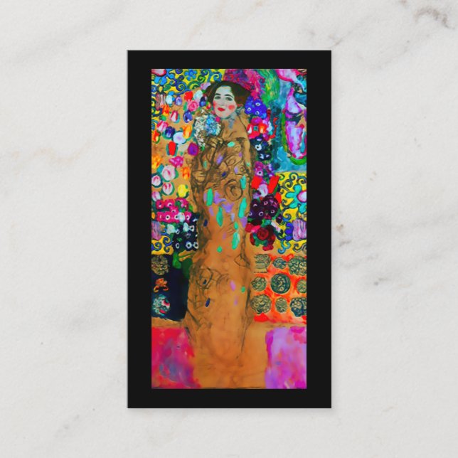 Gustav Klimt Print ~ Business Card (Front)