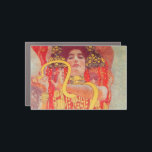 Gustav Klimt Red Woman Gold Snake Painting Car Magnet<br><div class="desc">Gustav Klimt Red Woman Gold Snake Art Nouveau Painting - Gustav Klimt was an ) was an Austrian symbolist painter, and a member of the Vienna Secession movement. He used real gold in his beautiful work of art nouveau women and decorative art. This Klimt painting was called "Medicine" or Hygieia....</div>