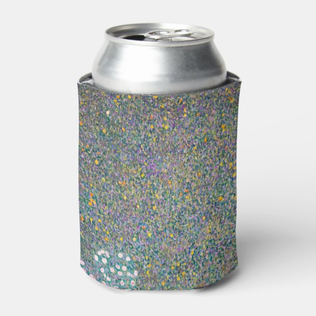 Gustav Klimt - Rosebushes under the Trees Can Cooler (Can Front)