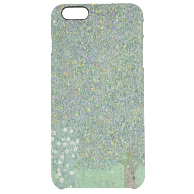 Gustav Klimt Rosebushes Under the Trees GalleryHD Uncommon iPhone Case (Back)