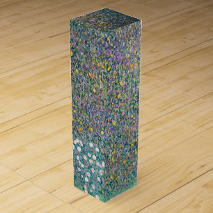 Gustav Klimt - Rosebushes under the Trees Wine Box