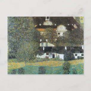 Gustav Klimt- Schloss Kammer am Attersee, II Postcard