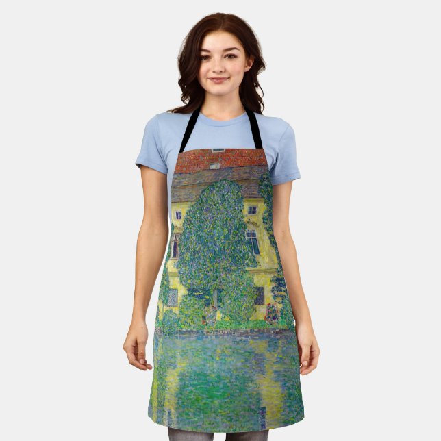 Gustav Klimt - Schloss Kammer am Attersee III Apron (Worn)