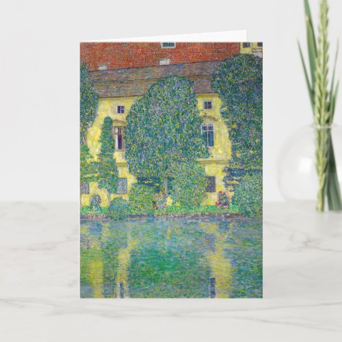 Gustav Klimt _ Schloss Kammer am Attersee III Card