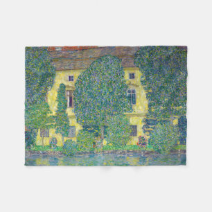 Gustav Klimt - Schloss Kammer am Attersee III Fleece Blanket
