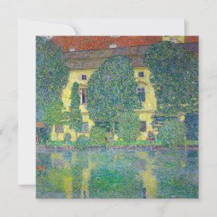 Gustav Klimt - Schloss Kammer am Attersee III Invitation