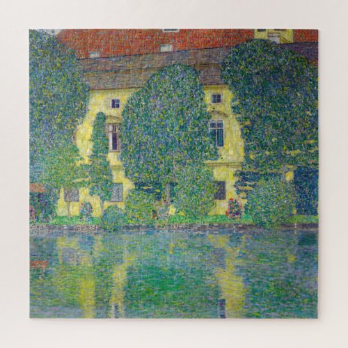 Gustav Klimt _ Schloss Kammer am Attersee III Jigsaw Puzzle
