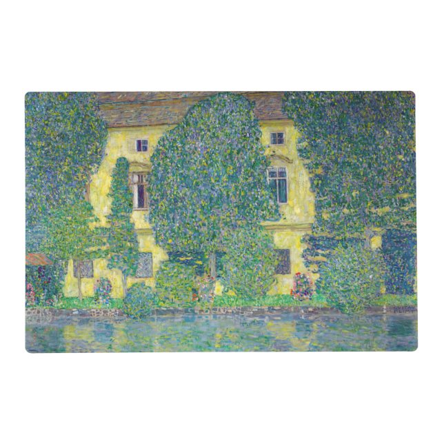 Gustav Klimt - Schloss Kammer am Attersee III Placemat (Front)