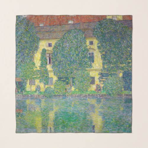 Gustav Klimt _ Schloss Kammer am Attersee III Scarf