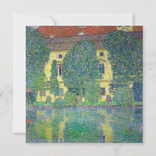 Gustav Klimt _ Schloss Kammer am Attersee III Thank You Card