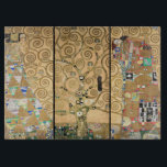 Gustav Klimt - Stoclet Frieze Tree of Life Cutting Board<br><div class="desc">Stoclet Frieze Triptych: Tree of Life,  Fulfillment,  Expectation - Gustav Klimt,  Cardboard,  1909</div>