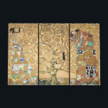 Gustav Klimt - Stoclet Frieze Tree of Life Doormat<br><div class="desc">Stoclet Frieze Triptych: Tree of Life,  Fulfillment,  Expectation - Gustav Klimt,  Cardboard,  1909</div>