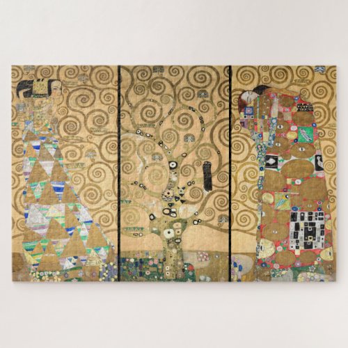 Gustav Klimt _ Stoclet Frieze Tree of Life Jigsaw Puzzle