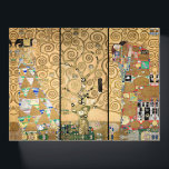 Gustav Klimt - Stoclet Frieze Tree of Life Paperweight<br><div class="desc">Stoclet Frieze Triptych: Tree of Life,  Fulfillment,  Expectation - Gustav Klimt,  Cardboard,  1909</div>
