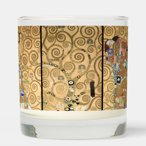 Gustav Klimt _ Stoclet Frieze Tree of Life Scented Candle