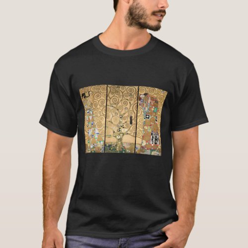 Gustav Klimt _ Stoclet Frieze Tree of Life T_Shirt