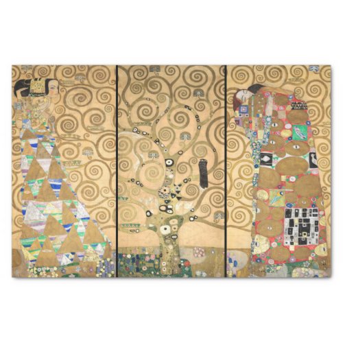 Gustav Klimt _ Stoclet Frieze Tree of Life Tissue Paper
