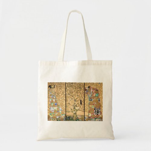 Gustav Klimt _ Stoclet Frieze Tree of Life Tote Bag
