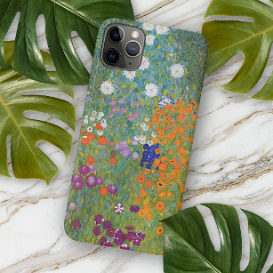 Gustav Klimt Summer Floral Fine Art Painting iPhone 11 Pro Max Case