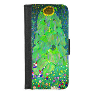 Gustav Klimt Sunflower iPhone 8/7 Wallet Case