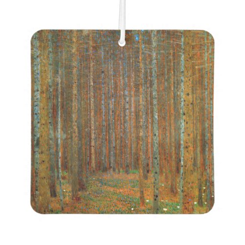 Gustav Klimt _ Tannenwald Pine Forest Air Freshener