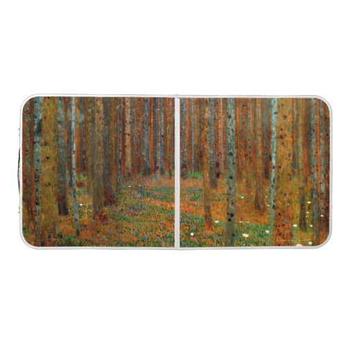 Gustav Klimt _ Tannenwald Pine Forest Beer Pong Table