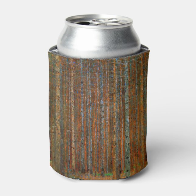 Gustav Klimt - Tannenwald Pine Forest Can Cooler (Can Front)