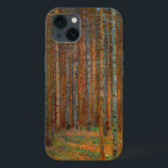 Gustav Klimt - Tannenwald Pine Forest iPhone 13 Case<br><div class="desc">Fir Forest / Tannenwald Pine Forest - Gustav Klimt,  Oil on Canvas,  1902</div>