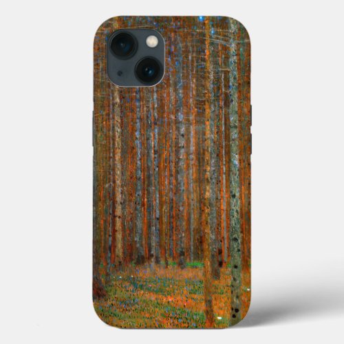 Gustav Klimt _ Tannenwald Pine Forest iPhone 13 Case