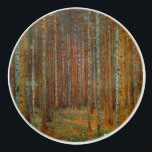 Gustav Klimt - Tannenwald Pine Forest Ceramic Knob<br><div class="desc">Fir Forest / Tannenwald Pine Forest - Gustav Klimt,  Oil on Canvas,  1902</div>