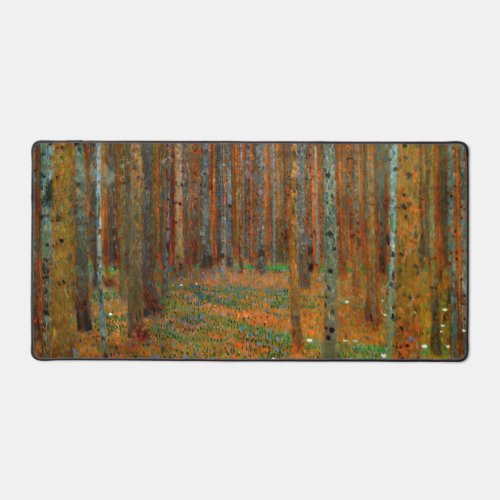 Gustav Klimt _ Tannenwald Pine Forest Desk Mat