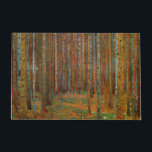 Gustav Klimt - Tannenwald Pine Forest Doormat<br><div class="desc">Fir Forest / Tannenwald Pine Forest - Gustav Klimt,  Oil on Canvas,  1902</div>