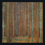 Gustav Klimt - Tannenwald Pine Forest Faux Canvas Print<br><div class="desc">Fir Forest / Tannenwald Pine Forest - Gustav Klimt,  Oil on Canvas,  1902</div>