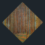 Gustav Klimt - Tannenwald Pine Forest Graduation Cap Topper<br><div class="desc">Fir Forest / Tannenwald Pine Forest - Gustav Klimt,  Oil on Canvas,  1902</div>