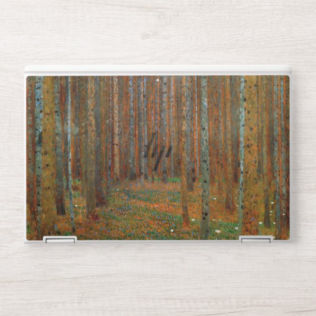 Gustav Klimt - Tannenwald Pine Forest HP Laptop Skin (Front)