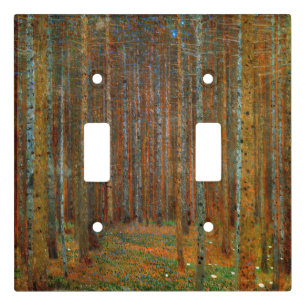 Gustav Klimt - Tannenwald Pine Forest Light Switch Cover