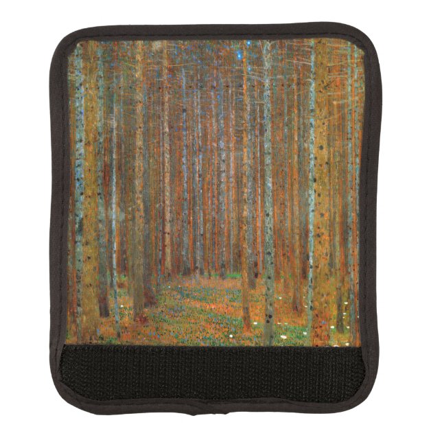 Gustav Klimt - Tannenwald Pine Forest Luggage Handle Wrap (Front)